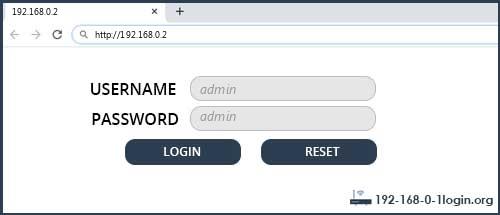 192-168-0-2-router-default-username-password