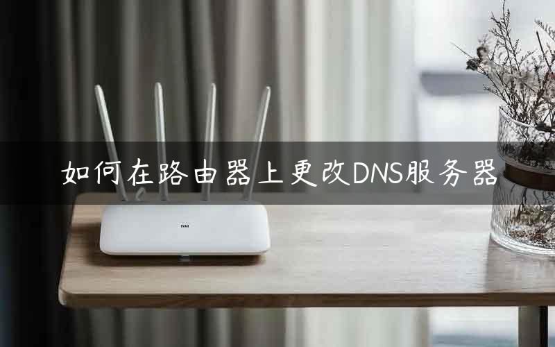 如何在路由器上更改DNS服务器