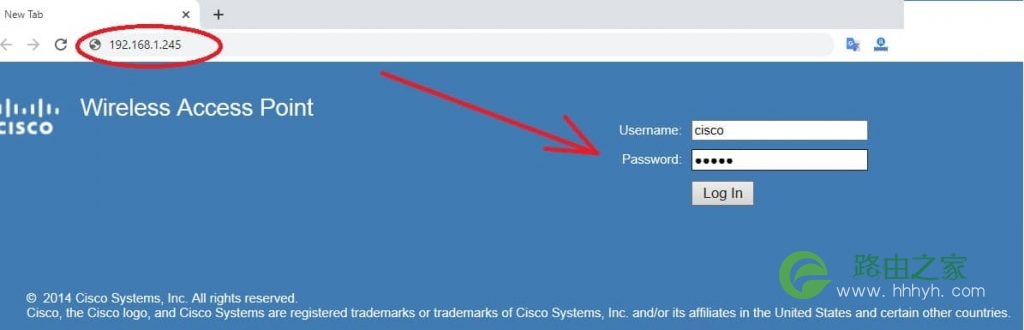 思科(cisco）路由器登录IP地址默认密码说明