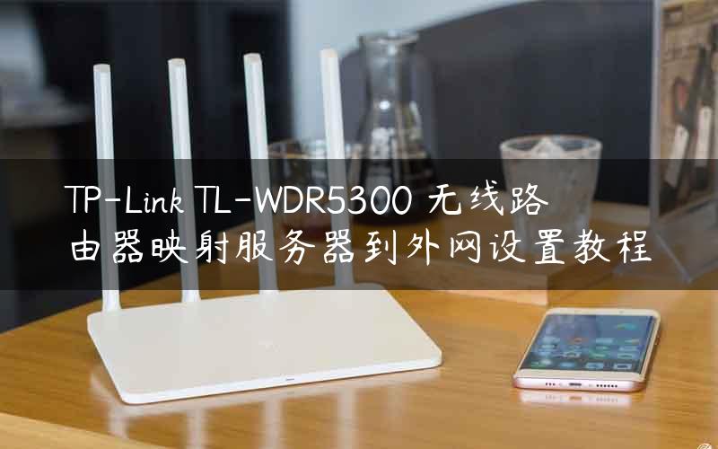 TP-Link TL-WDR5300 无线路由器映射服务器到外网设置教程