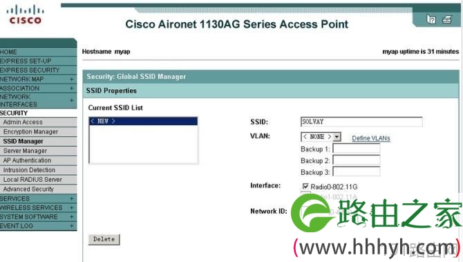 Cisco无线AP的基本配置是什么