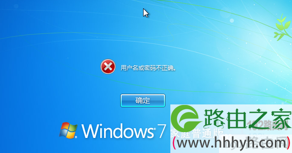 Win7开机密码忘记了