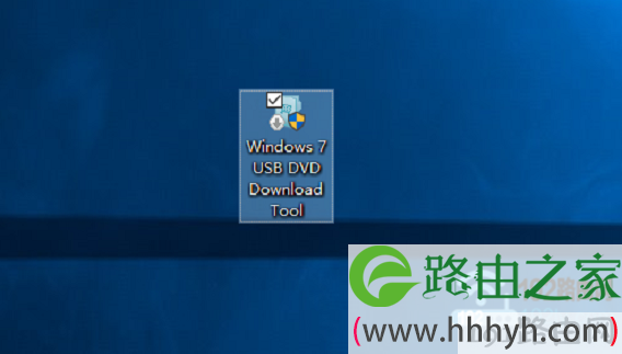 打开“Windows7-USB-DVD-Tool”软件