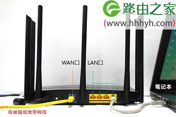 TP-Link TL-WDR8500路由器设置上网手机版教程