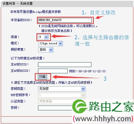 水星MW300RM迷你路由器扫描桥接信号