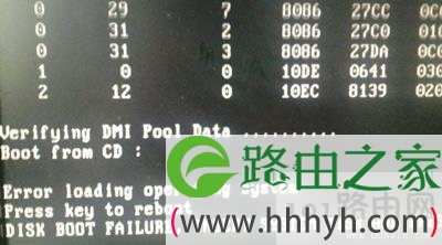 开机黑屏提示verifying dmi pool data的解决方法