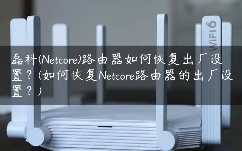 磊科(Netcore)路由器如何恢复出厂设置？(如何恢复Netcore路由器的出厂设置？)